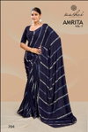 Amrita Vol 7 By Kashvi Dull Moss Printed Wholesale Daily Wear Sarees In India
